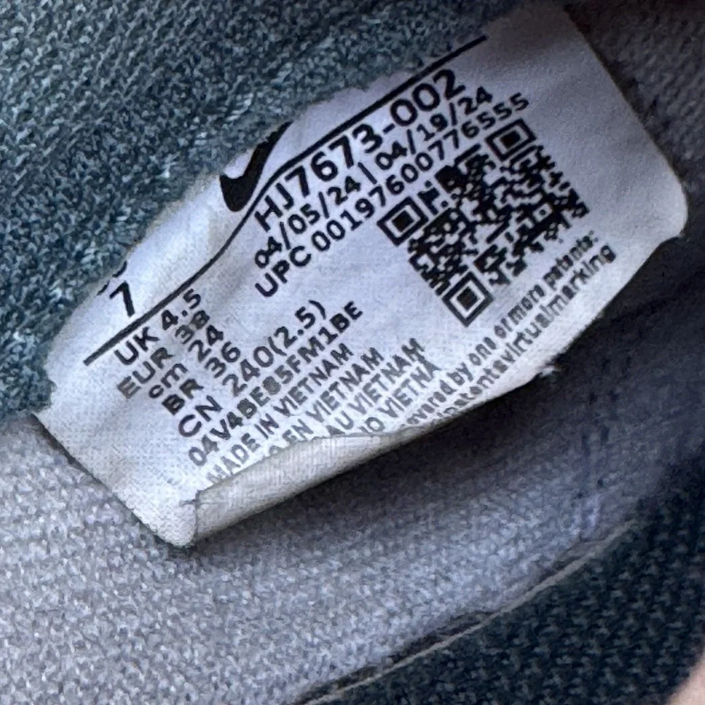 Size 7 - Nike Dunk Low Next Nature Sneakers Vintage‎ Green HJ7673-002